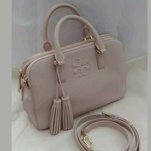 Tory Burch Sm Thea Round Satchel Blush Pink